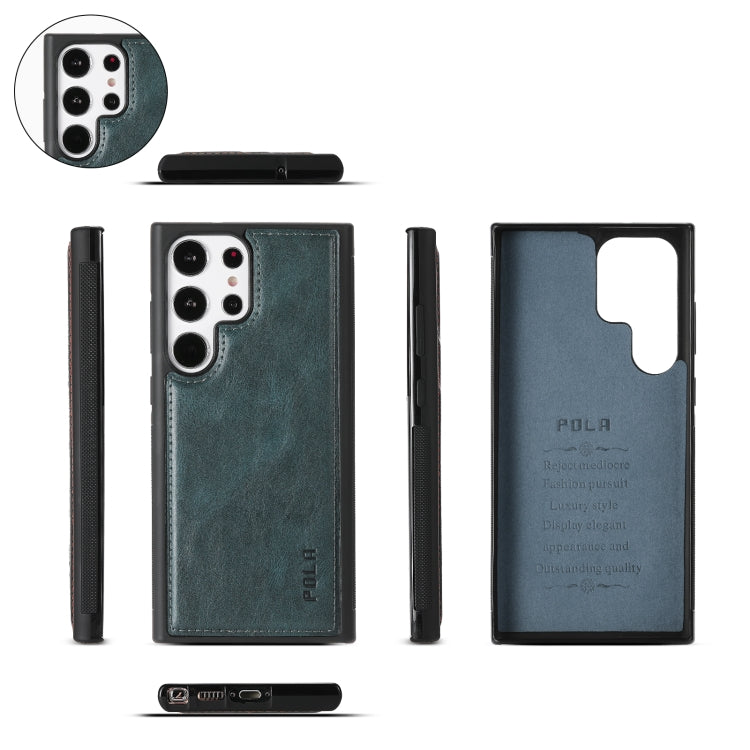 For Samsung Galaxy S23+ 5G Crossbody Multi-functional Zipper Wallet Leather Phone Case(Green) - Galaxy S23+ 5G Cases by buy2fix | Online Shopping UK | buy2fix