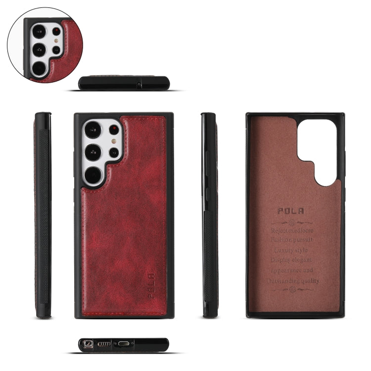 For Samsung Galaxy S23 5G Crossbody Multi-functional Zipper Wallet Leather Phone Case(Red) - Galaxy S23 5G Cases by buy2fix | Online Shopping UK | buy2fix