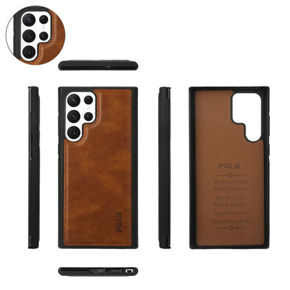 For Samsung Galaxy S22 5G Crossbody Multi-functional Zipper Wallet Leather Phone Case(Brown) - Galaxy S22 5G Cases by buy2fix | Online Shopping UK | buy2fix