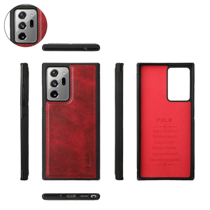 For Samsung Galaxy Note20 Crossbody Multi-functional Zipper Wallet Leather Phone Case(Red) - Galaxy Note20 Cases by buy2fix | Online Shopping UK | buy2fix
