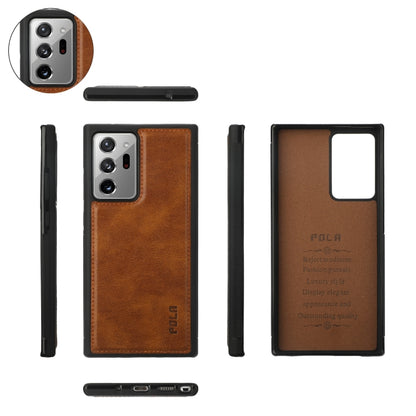 For Samsung Galaxy Note20 Ultra Crossbody Multi-functional Zipper Wallet Leather Phone Case(Brown) - Galaxy Note20 Ultra Cases by buy2fix | Online Shopping UK | buy2fix