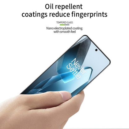 For OnePlus 13 PINWUYO 9H 3D Hot Bending Tempered Glass Film(Black) by PINWUYO