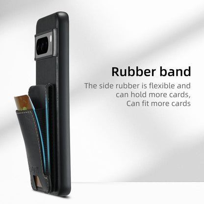 For Google Pixel 10 Pro Suteni H03 Oil Wax Leather Wallet Stand Back Phone Case(Black) - Google Cases by Suteni | Online Shopping UK | buy2fix