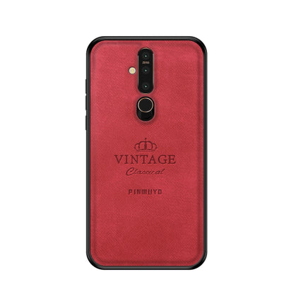 PINWUYO Shockproof Waterproof Full Coverage PC + TPU + Skin Protective Case for Nokia X71(Red) - Nokia Cases by PINWUYO | Online Shopping UK | buy2fix