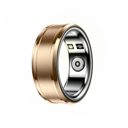 R3 SIZE 18 Smart Ring, Support Heart Rate / Blood Oxygen / Sleep Monitoring(Gold) by buy2fix