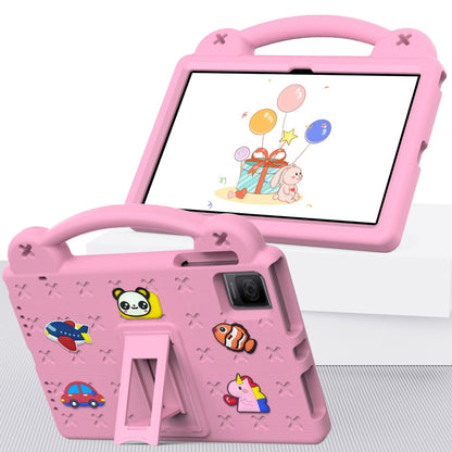 For T-Mobile REVVL Tab 10.36 2023 Handle Kickstand Children EVA Shockproof Tablet Case(Pink) - Others by buy2fix | Online Shopping UK | buy2fix