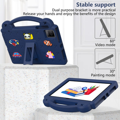 For T-Iobile REVVL Tab 10.36 2023 Handle Kickstand Children EVA Shockproof Tablet Case(Navy Blue) - Others by buy2fix | Online Shopping UK | buy2fix