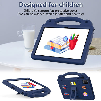 For Blackview Oscal Pad 15 2023 10.36/Tab 11 Handle Kickstand Children EVA Shockproof Tablet Case(Navy Blue) - Others by buy2fix | Online Shopping UK | buy2fix