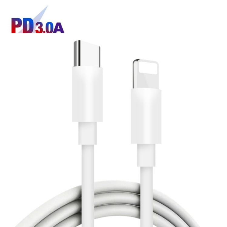 PD30W USB-C / Type-C + 8 Pin + USB Charger with Type-C to 8 Pin Date Cable(UK Plug) - USB Charger by buy2fix | Online Shopping UK | buy2fix