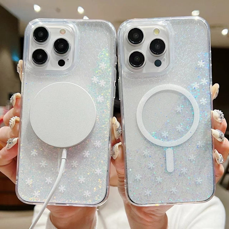 For iPhone 11 Explosive Flash Gradient MagSafe TPU Phone Case(Cold Pink) by buy2fix