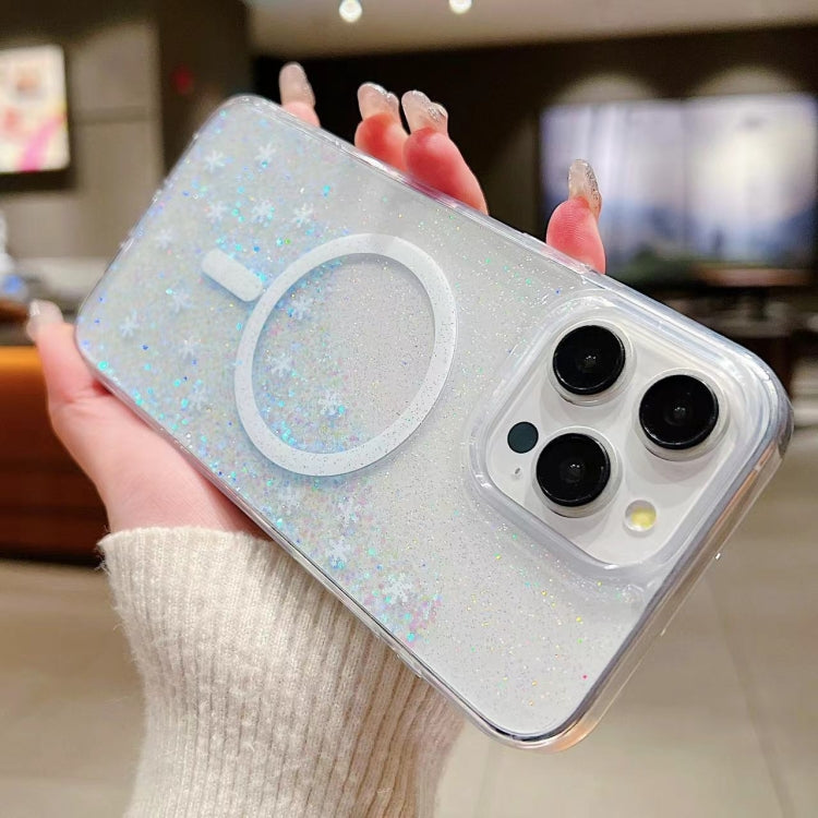 For iPhone 13 Pro Max Explosive Flash Gradient MagSafe TPU Phone Case(Gold) by buy2fix