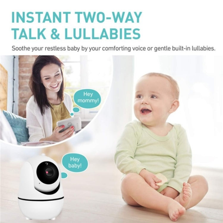 SM32PTA Two-Way Audio Night Vision Surveillance Camera 3.5 inch Baby Monitor(EU Plug) - Baby Monitor by buy2fix | Online Shopping UK | buy2fix