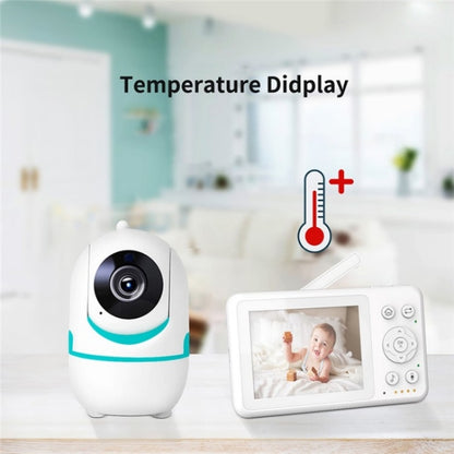 D031 2 Way Voice Built-in Lullabies Home Baby Security Camera 3.2-inch LCD Baby Monitor(AU Plug) by buy2fix