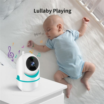 D031 2 Way Voice Built-in Lullabies Home Baby Security Camera 3.2-inch LCD Baby Monitor(AU Plug) by buy2fix