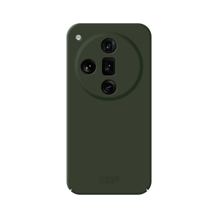 For OPPO Find X7 MOFI Qin Series Skin Feel All-inclusive PC Phone Case(Green) - Find X7 Cases by MOFI | Online Shopping UK | buy2fix