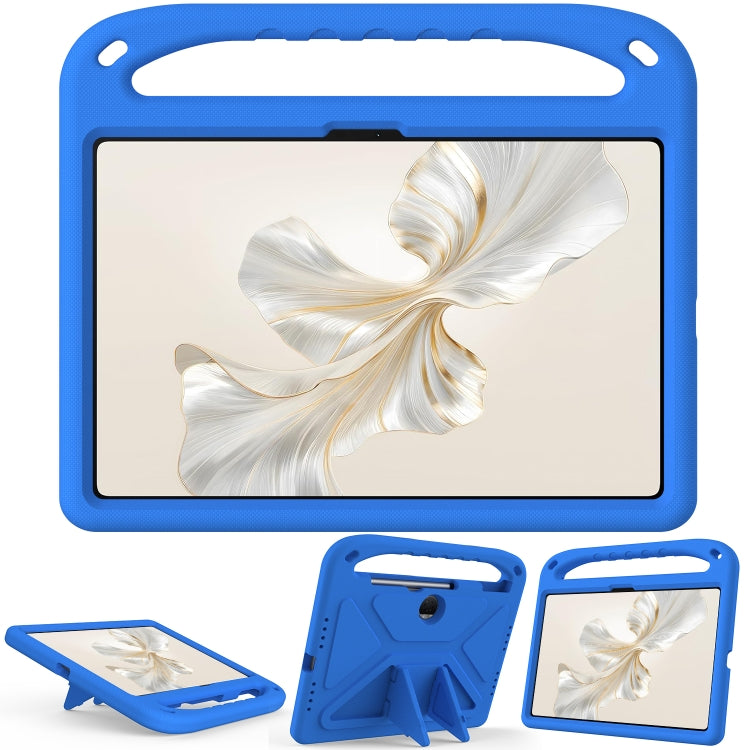 For Honor Pad 9 12.1 Handle EVA Shockproof Tablet Case with Holder(Blue) - Honor by buy2fix | Online Shopping UK | buy2fix