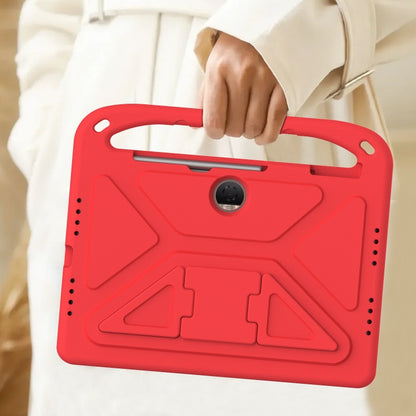 For Honor Pad 9 12.1 Handle EVA Shockproof Tablet Case with Holder(Red) - Honor by buy2fix | Online Shopping UK | buy2fix