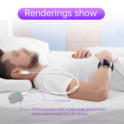 FD02 1.46 inch Color Screen Smart Watch, Support CES Sleep Aid / ECG Detection(Silver) by buy2fix