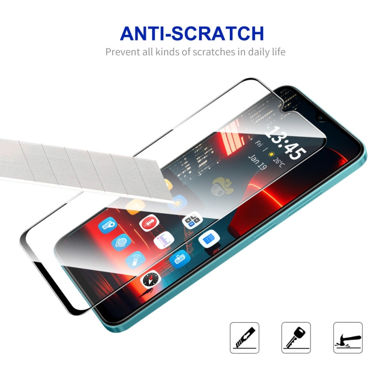 For Tecno Spark 10C 2pcs ENKAY Full Glue High Aluminum-silicon Tempered Glass Film by ENKAY