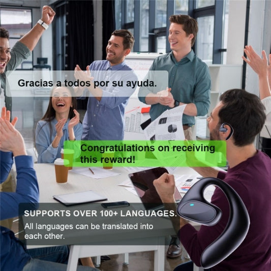 M8 Noise Reduction Smart Voice Translator TWS Bluetooth Headset 144 Languages Translation Earphones(White) by buy2fix