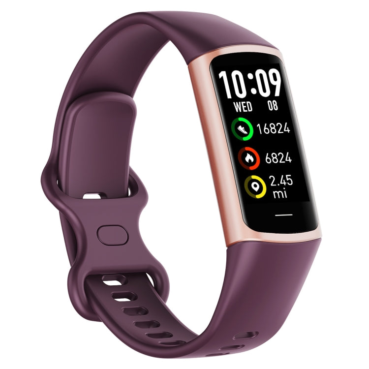 C68L IP67 Waterproof Smart Bracelet Sport Fitness Tracker(Wine Red) by buy2fix