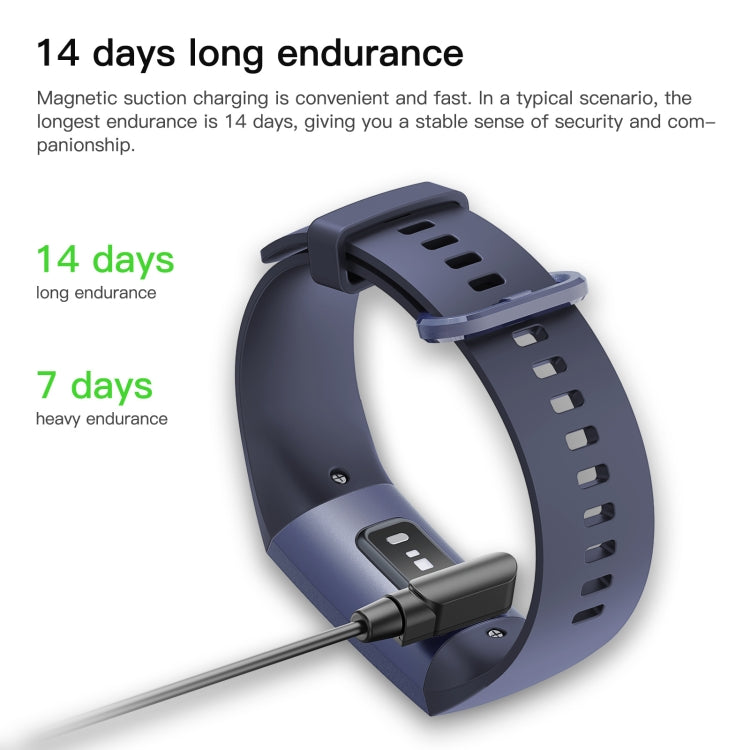 C80 IP67 Waterproof Smart Bracelet Sport Fitness Tracker(Wine Red) by buy2fix