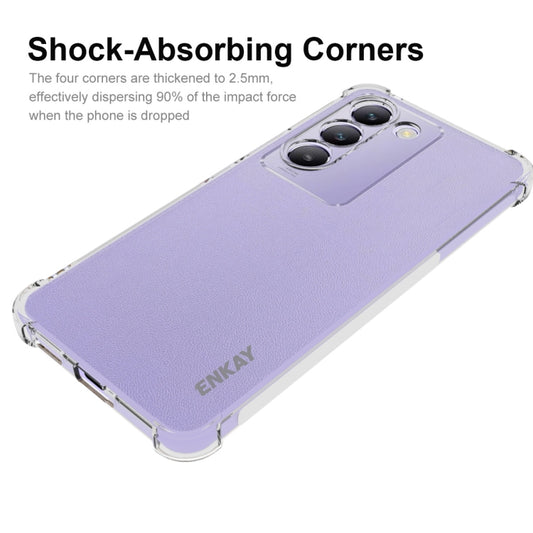 For OPPO Reno11 F 5G Global ENKAY Hat-Prince Transparent TPU Shockproof Phone Case by ENKAY