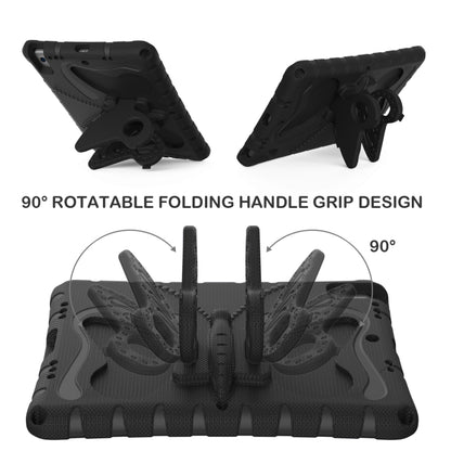 For iPad 10.2 2021 / 2020 / 2019 Butterfly Bracket EVA Shockproof Tablet Case(Black) - iPad 10.2 Cases by buy2fix | Online Shopping UK | buy2fix