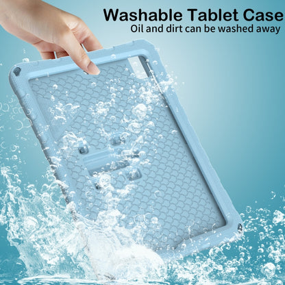 For iPad 10.2 2021 / 2020 / 2019 Butterfly Bracket EVA Shockproof Tablet Case(Light Blue) - iPad 10.2 Cases by buy2fix | Online Shopping UK | buy2fix