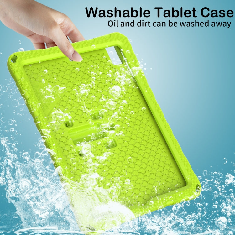 For iPad 10.2 2021 / 2020 / 2019 Butterfly Bracket EVA Shockproof Tablet Case(Grass Green) - iPad 10.2 Cases by buy2fix | Online Shopping UK | buy2fix