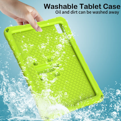For iPad 10.2 2021 / 2020 / 2019 Butterfly Bracket EVA Shockproof Tablet Case(Grass Green) - iPad 10.2 Cases by buy2fix | Online Shopping UK | buy2fix
