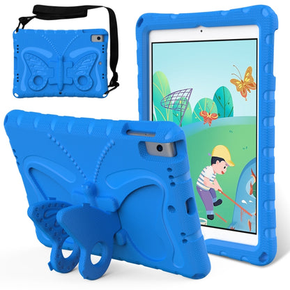 For iPad 10.2 2021 / 2020 / 2019 Butterfly Bracket EVA Shockproof Tablet Case(Blue) - iPad 10.2 Cases by buy2fix | Online Shopping UK | buy2fix