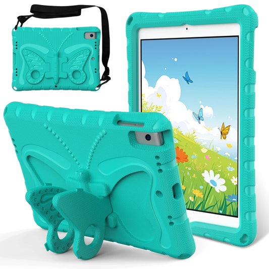 For iPad 10.2 2021 / 2020 / 2019 Butterfly Bracket EVA Shockproof Tablet Case(Mint Green) - iPad 10.2 Cases by buy2fix | Online Shopping UK | buy2fix