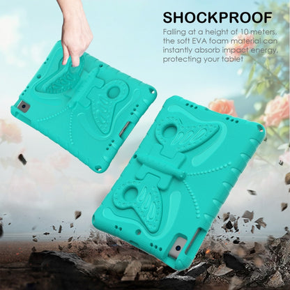 For iPad 10.2 2021 / 2020 / 2019 Butterfly Bracket EVA Shockproof Tablet Case(Mint Green) - iPad 10.2 Cases by buy2fix | Online Shopping UK | buy2fix