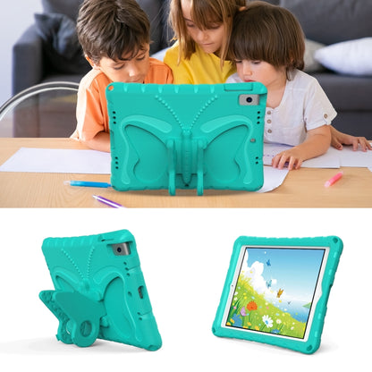 For iPad 10.2 2021 / 2020 / 2019 Butterfly Bracket EVA Shockproof Tablet Case(Mint Green) - iPad 10.2 Cases by buy2fix | Online Shopping UK | buy2fix