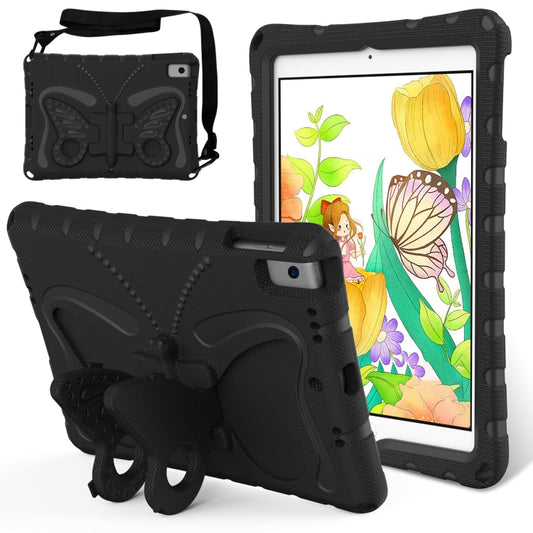 For iPad Air 3 / 10.5 2019 Butterfly Bracket EVA Shockproof Tablet Case(Black) - iPad 10.2 Cases by buy2fix | Online Shopping UK | buy2fix