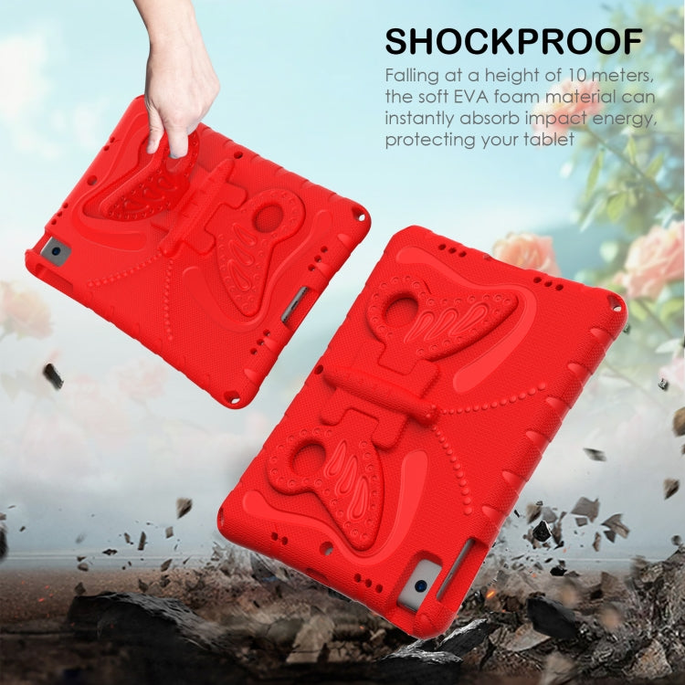 For iPad Air 3 / 10.5 2019 Butterfly Bracket EVA Shockproof Tablet Case(Red) - iPad 10.2 Cases by buy2fix | Online Shopping UK | buy2fix