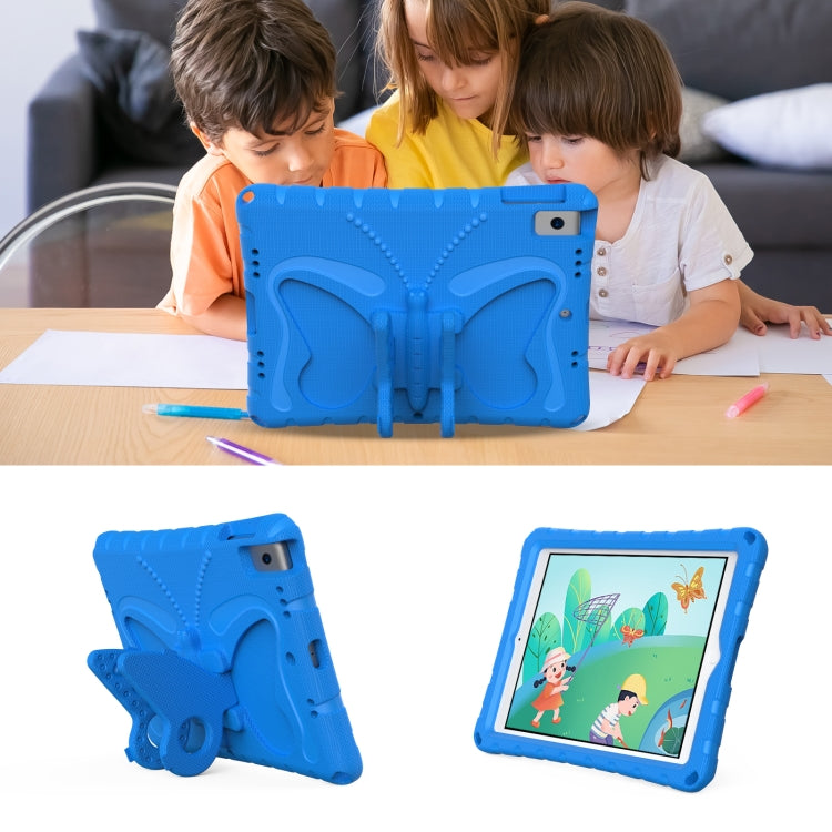 For iPad Air 3 / 10.5 2019 Butterfly Bracket EVA Shockproof Tablet Case(Blue) - iPad 10.2 Cases by buy2fix | Online Shopping UK | buy2fix