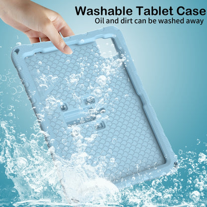 For iPad 2025 / 2022 Butterfly Bracket EVA Shockproof Tablet Case(Light Blue) - iPad 2025 / 2022 Cases by buy2fix | Online Shopping UK | buy2fix
