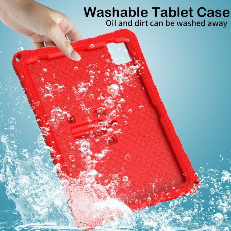 For iPad 2025 / 2022 Butterfly Bracket EVA Shockproof Tablet Case(Red) - iPad 2025 / 2022 Cases by buy2fix | Online Shopping UK | buy2fix
