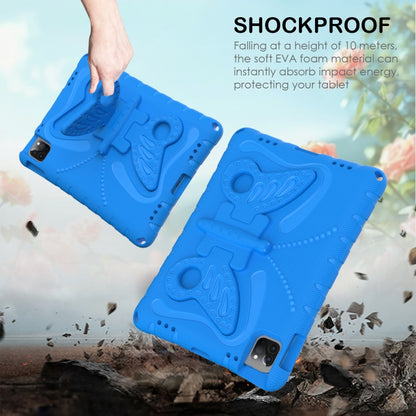 For iPad 2025 / 2022 Butterfly Bracket EVA Shockproof Tablet Case(Blue) - iPad 2025 / 2022 Cases by buy2fix | Online Shopping UK | buy2fix