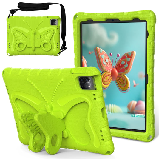 For iPad Air 2022/2020 10.9 Butterfly Bracket EVA Shockproof Tablet Case(Grass Green) - iPad Air (2022) / (2020) 10.9 Cases by buy2fix | Online Shopping UK | buy2fix