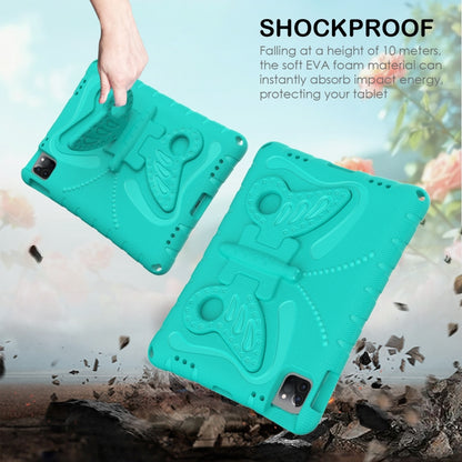 For iPad Air 2022/2020 10.9 Butterfly Bracket EVA Shockproof Tablet Case(Mint Green) - iPad Air (2022) / (2020) 10.9 Cases by buy2fix | Online Shopping UK | buy2fix