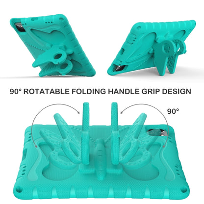 For iPad Pro 11 2022/2021 Butterfly Bracket EVA Shockproof Tablet Case(Mint Green) - iPad Pro 11 (2022/2021) Cases by buy2fix | Online Shopping UK | buy2fix
