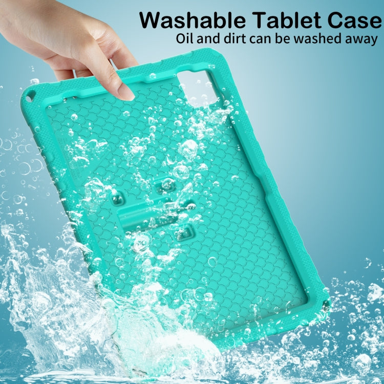 For iPad Pro 11 2022/2021 Butterfly Bracket EVA Shockproof Tablet Case(Mint Green) - iPad Pro 11 (2022/2021) Cases by buy2fix | Online Shopping UK | buy2fix
