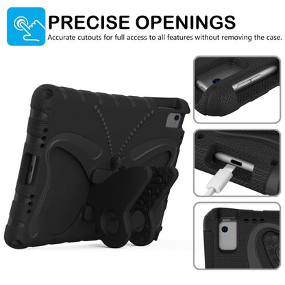 For iPad Air 1/2 / 9.7 2018/2017 Butterfly Bracket EVA Shockproof Tablet Case(Black) - iPad 9.7 (2018) & (2017) Cases by buy2fix | Online Shopping UK | buy2fix