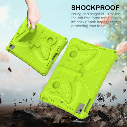 For iPad Air 1/2 / 9.7 2018/2017 Butterfly Bracket EVA Shockproof Tablet Case(Grass Green) - iPad 9.7 (2018) & (2017) Cases by buy2fix | Online Shopping UK | buy2fix