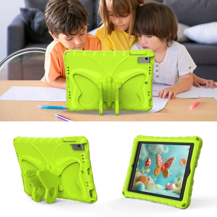 For iPad Air 1/2 / 9.7 2018/2017 Butterfly Bracket EVA Shockproof Tablet Case(Grass Green) - iPad 9.7 (2018) & (2017) Cases by buy2fix | Online Shopping UK | buy2fix