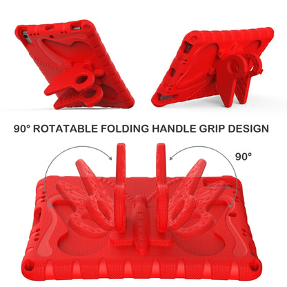 For iPad Air 1/2 / 9.7 2018/2017 Butterfly Bracket EVA Shockproof Tablet Case(Red) - iPad 9.7 (2018) & (2017) Cases by buy2fix | Online Shopping UK | buy2fix