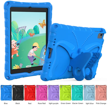 For iPad Air 1/2 / 9.7 2018/2017 Butterfly Bracket EVA Shockproof Tablet Case(Blue) - iPad 9.7 (2018) & (2017) Cases by buy2fix | Online Shopping UK | buy2fix